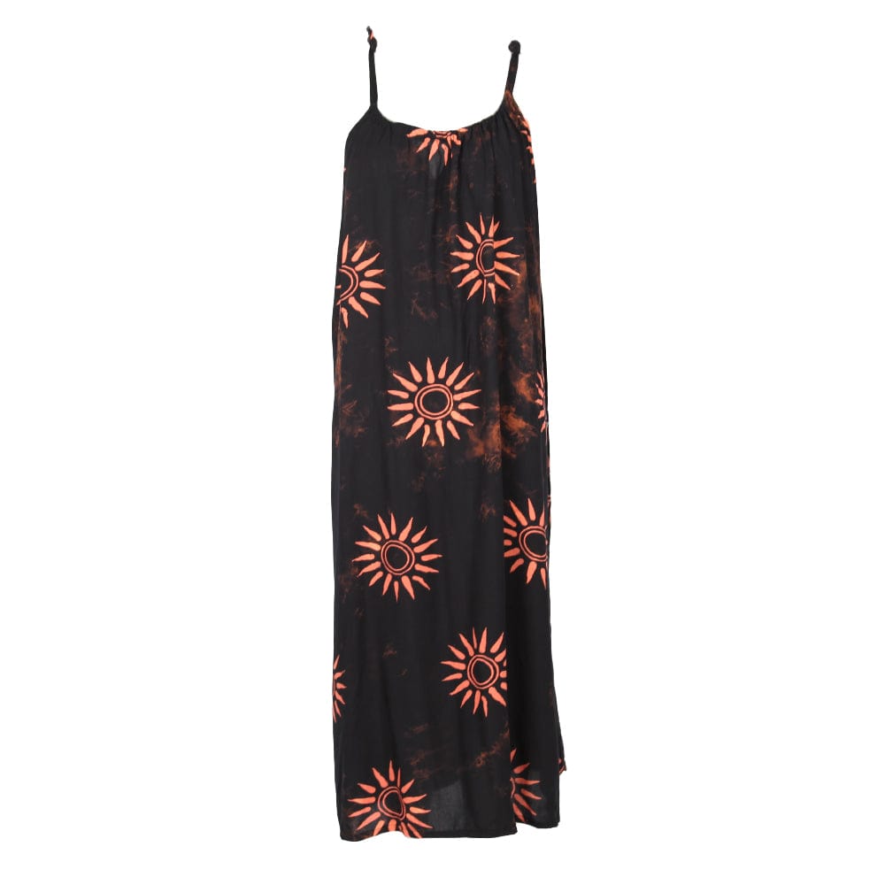 Sun Print Maxi Dress The Hippy Clothing Co