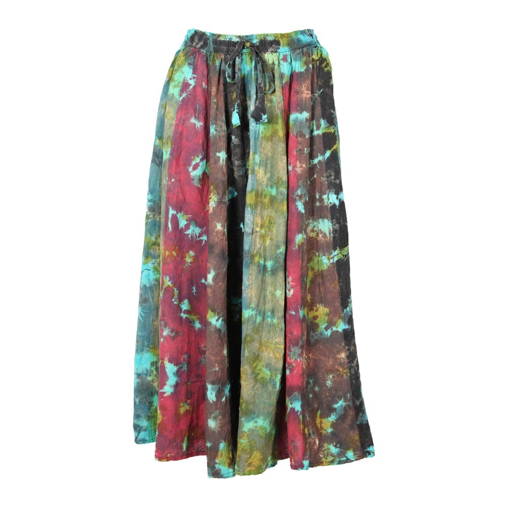 Chiffon tie dye skirt best sale