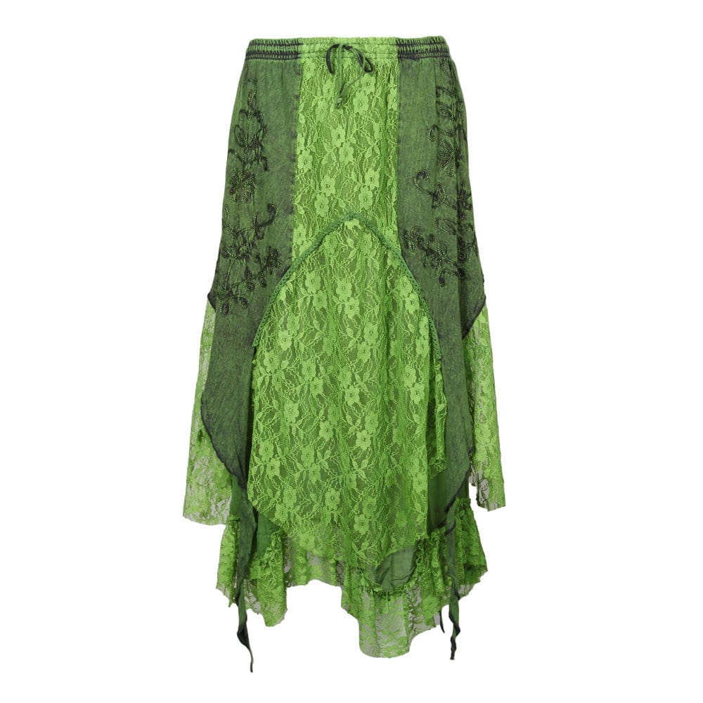 Lace handkerchief skirt best sale