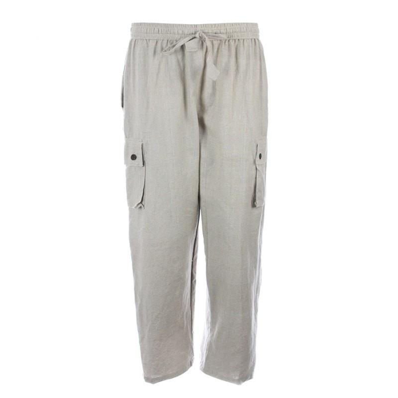 Hemp Cotton Cargo Trousers