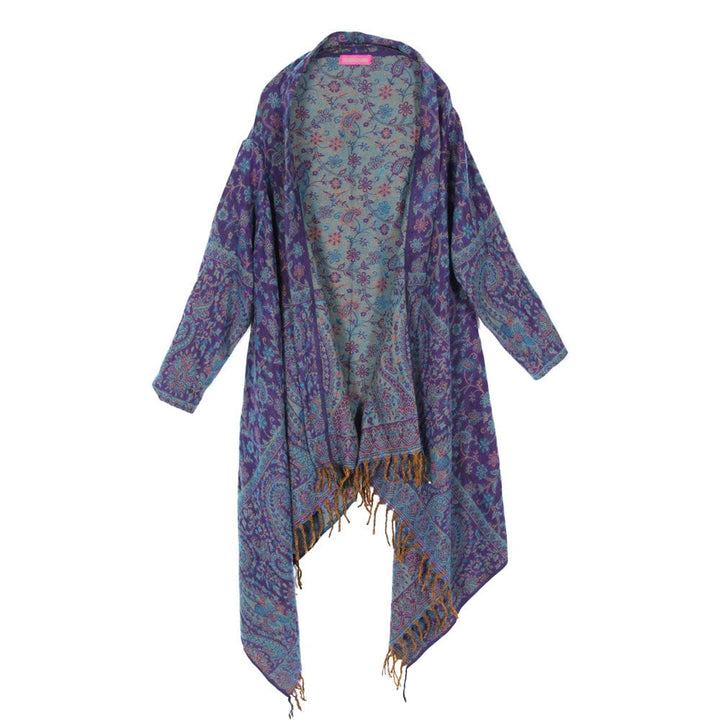 Open Blanket Wrap Cardigan