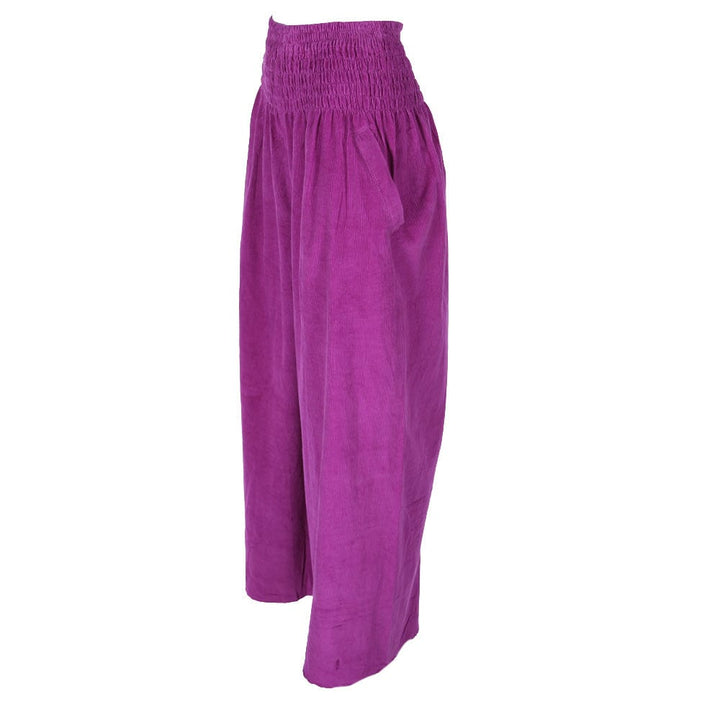 Corduroy Palazzo Trousers