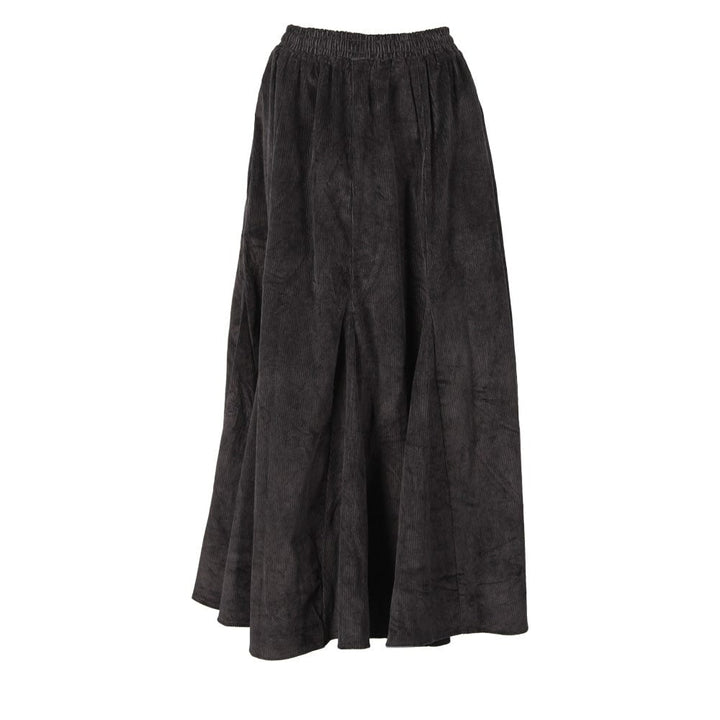 Chunky Cord Long Winter Skirt