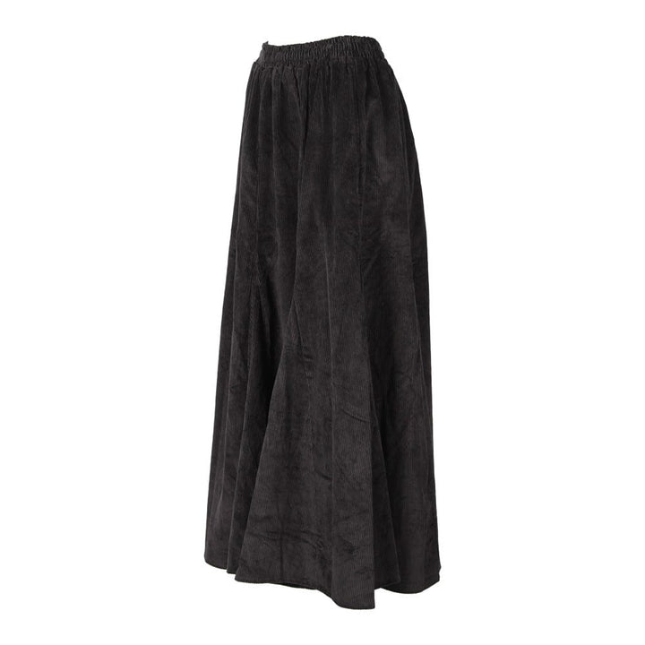 Chunky Cord Long Winter Skirt