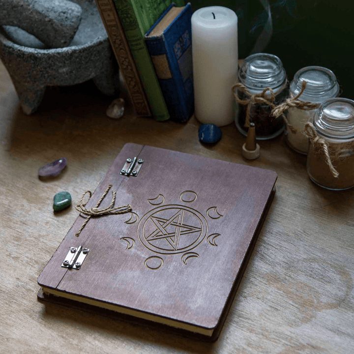 Moon Phase Blank Spell Book