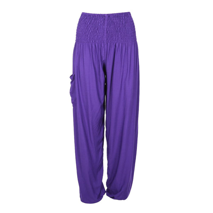 Men's Plain Slim Harem Trousers