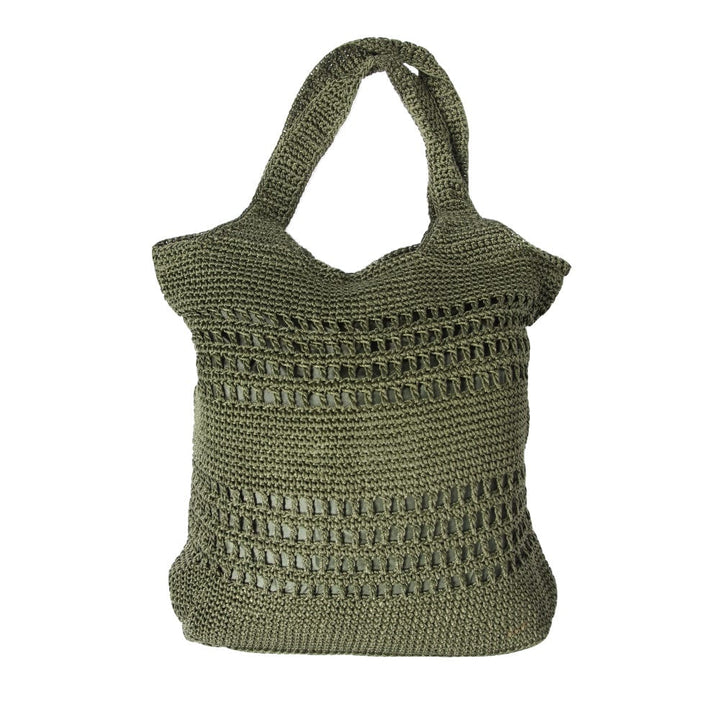 Large Woven Boho Shoulder Bag