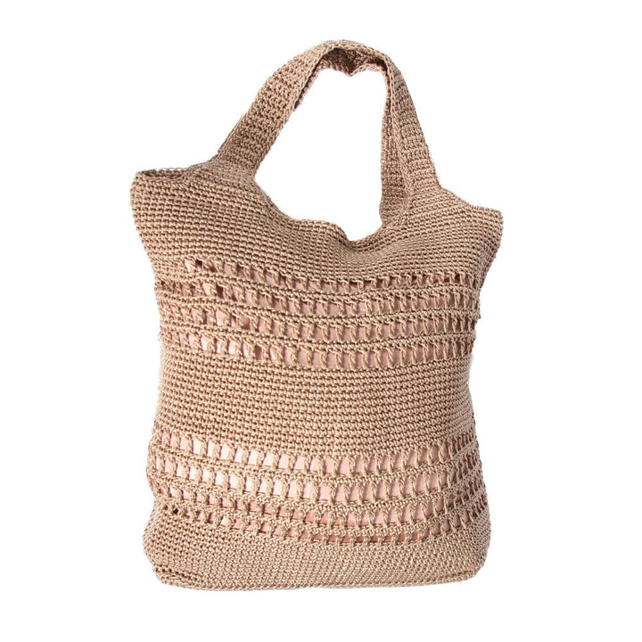 Large Woven Boho Shoulder Bag