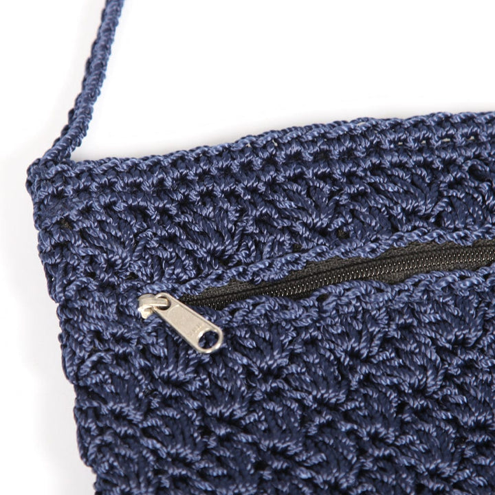 Woven Mini Cross Body Bag