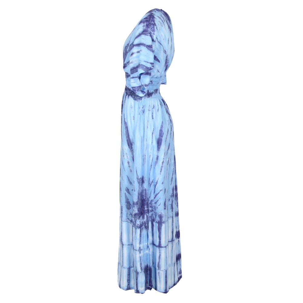 Tie Dye Summer Maxi Dress