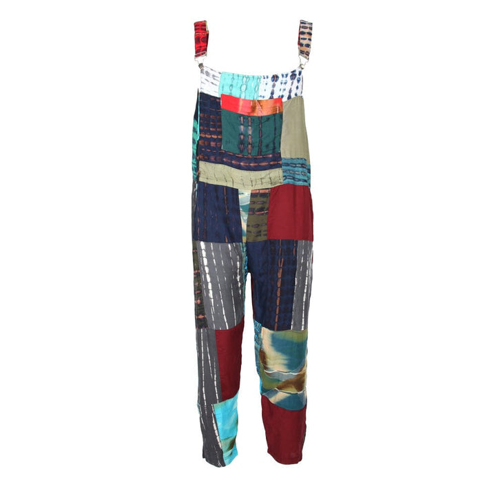 Men's Bali Patchwork Dungarees