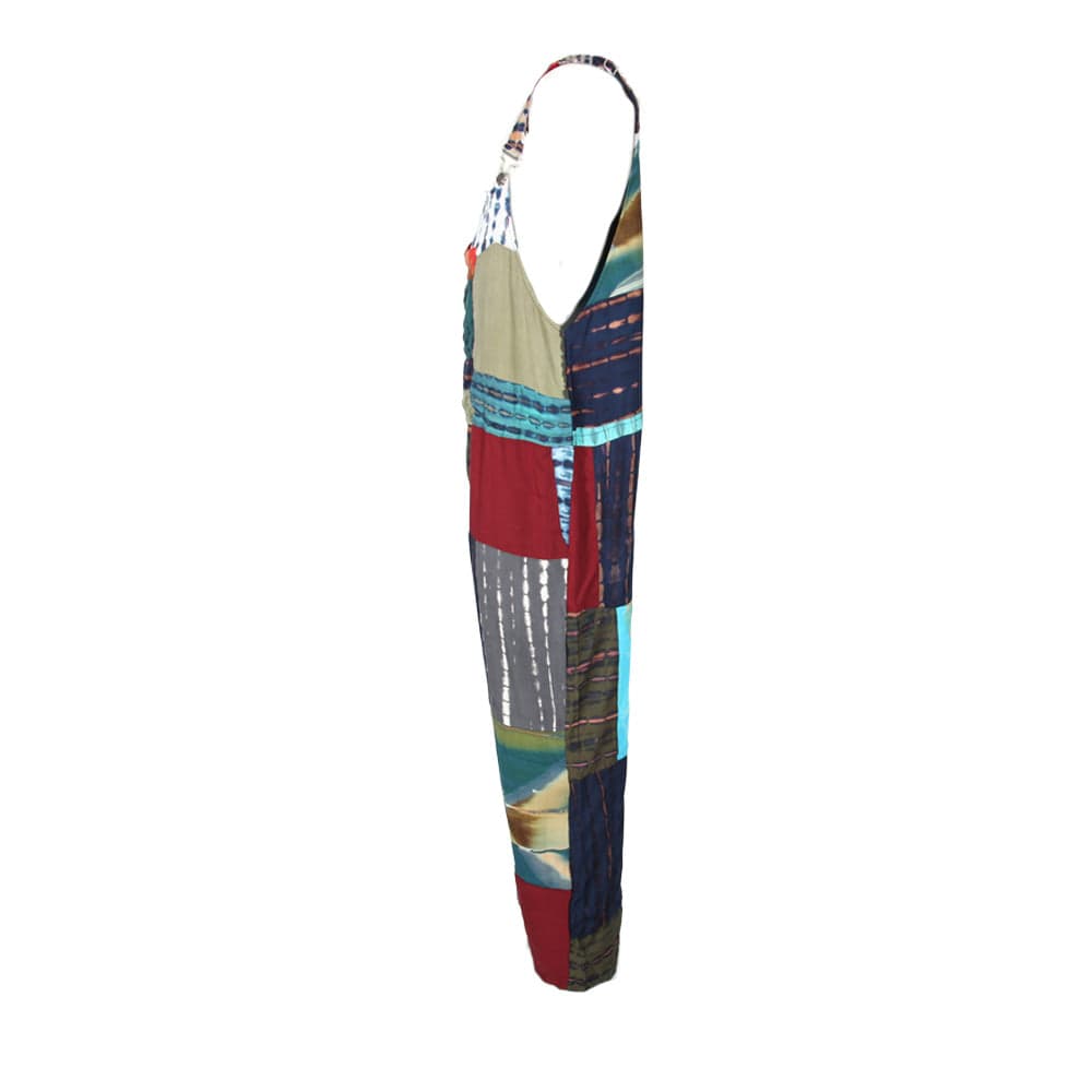 Men's Bali Patchwork Dungarees