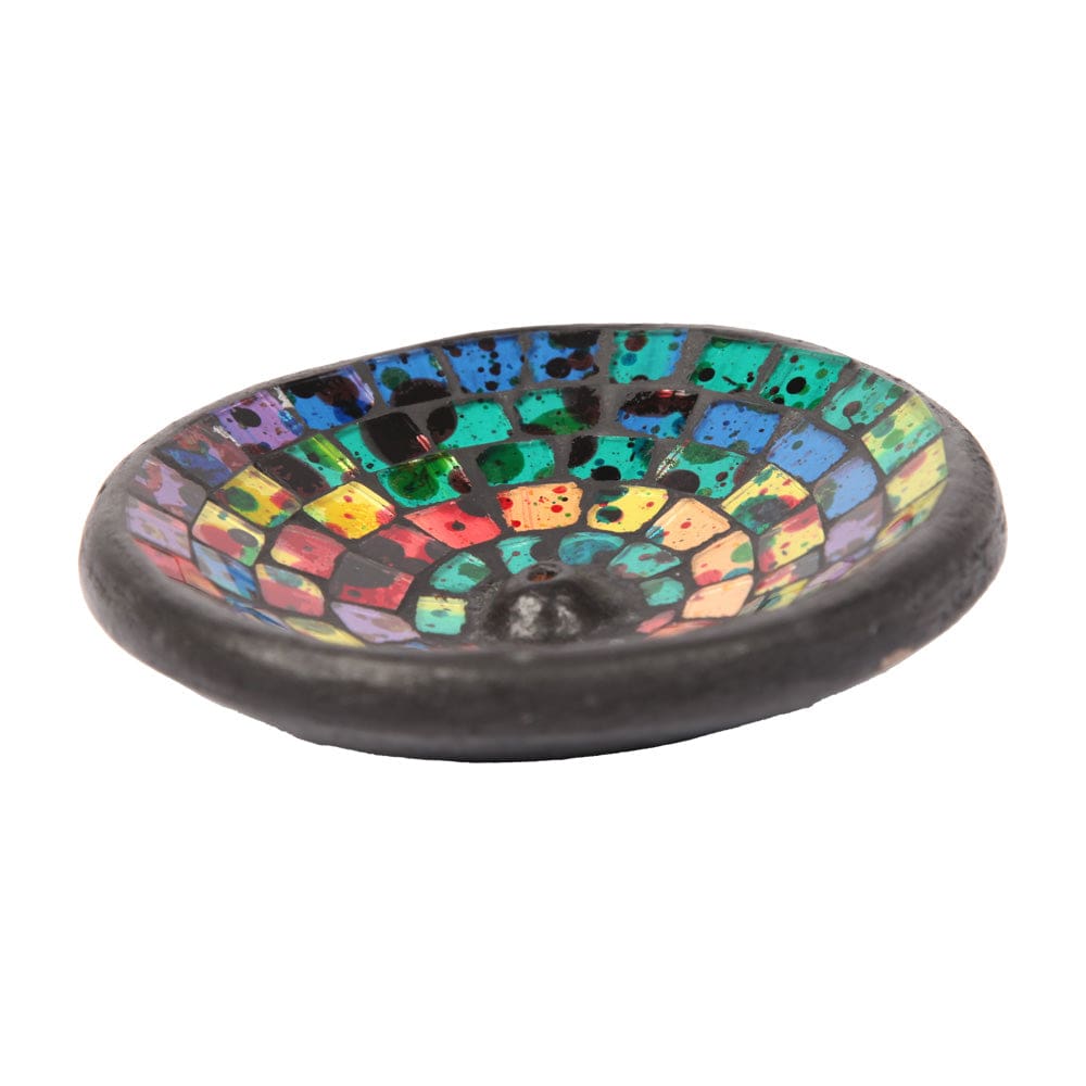 Rainbow Mosaic Incense Stick Holder