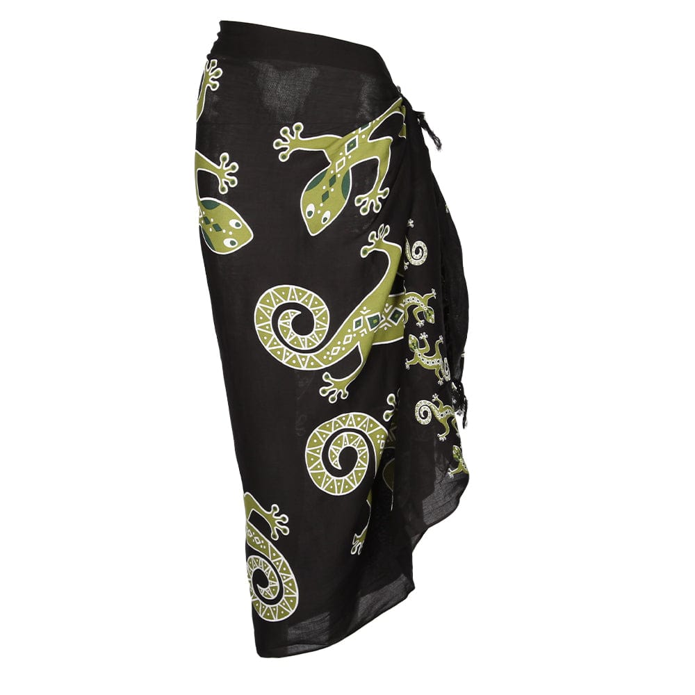 Gecko Motif Sarong