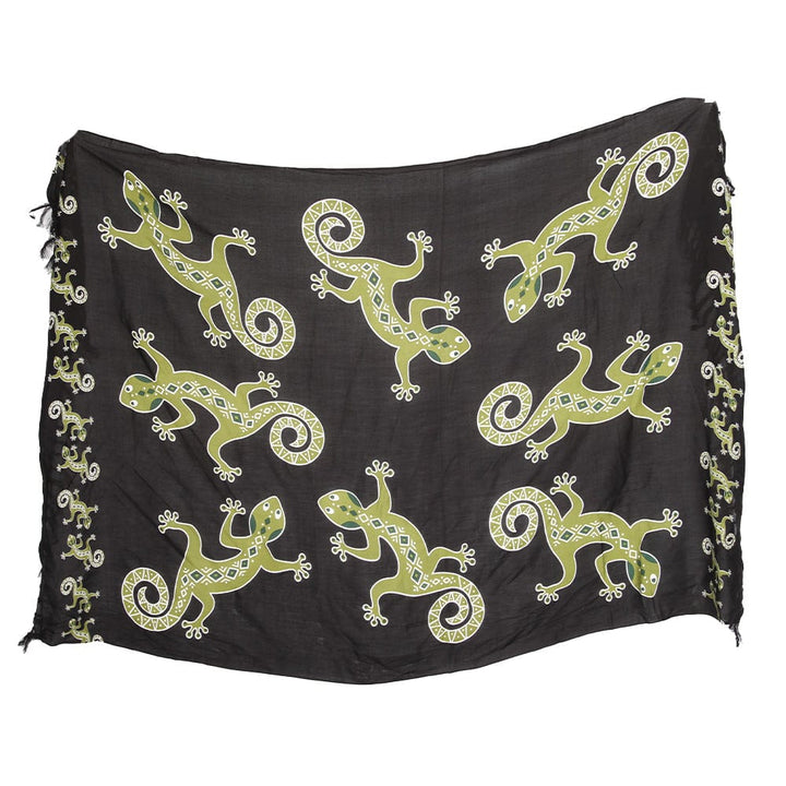 Gecko Motif Sarong