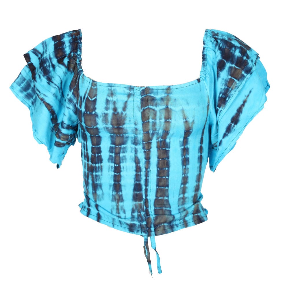 Tie Dye Off The Shoulder Bardot Top