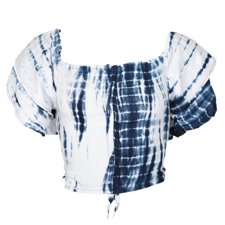 Tie Dye Off The Shoulder Bardot Top