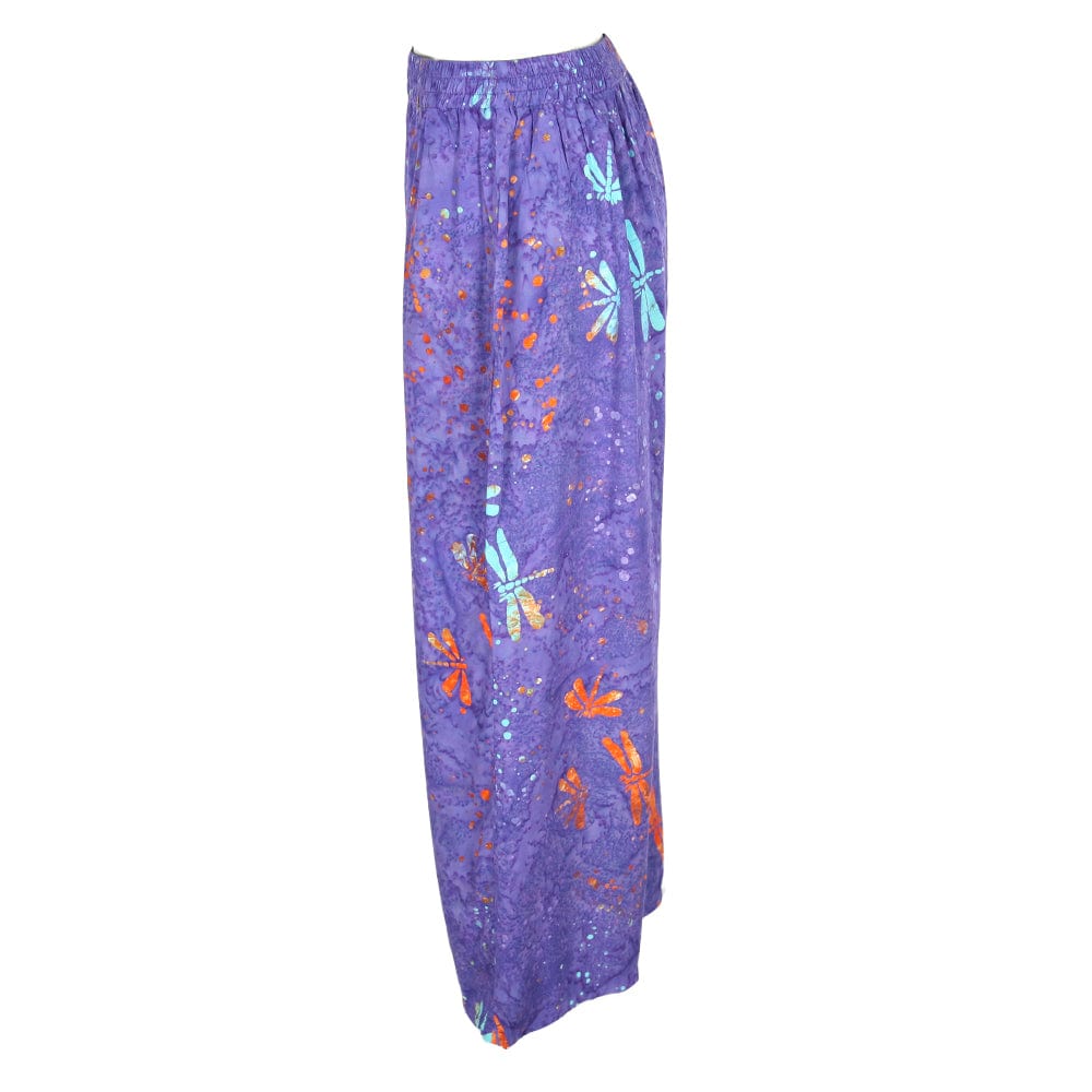 Men's Dragonfly Batik Print Trousers