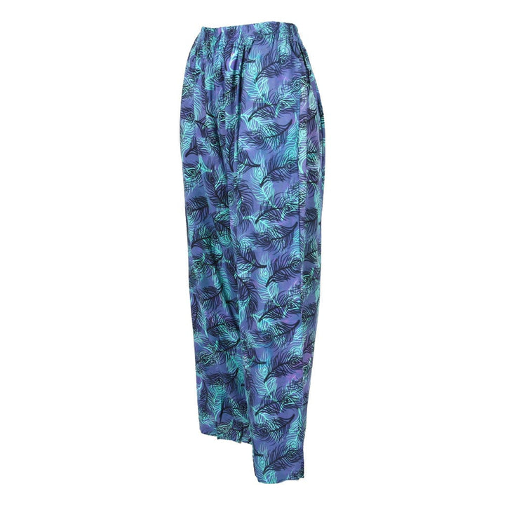 Feather Print Bali Trousers