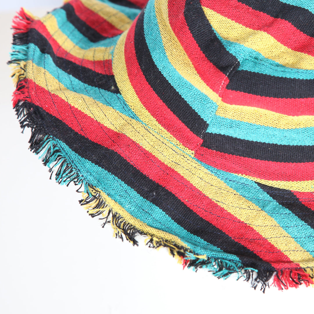 Striped Hemp Sun Hat