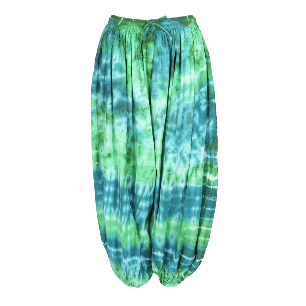 Vibrant Tie Dye Genie Pants