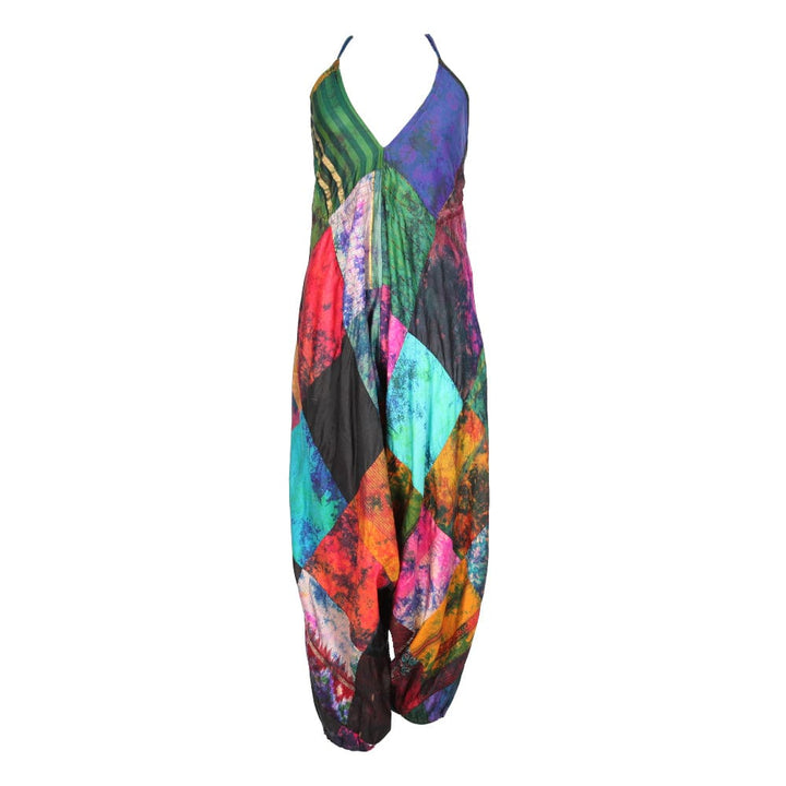 Sari Patchwork Harem Jumpsuit