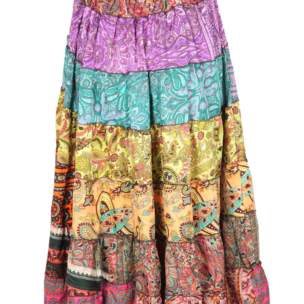 Paisley Patchwork Halter Dress