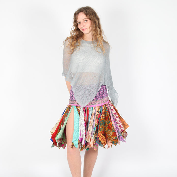 Knitted Lightweight Poncho