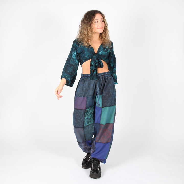 Patchwork Genie Pants