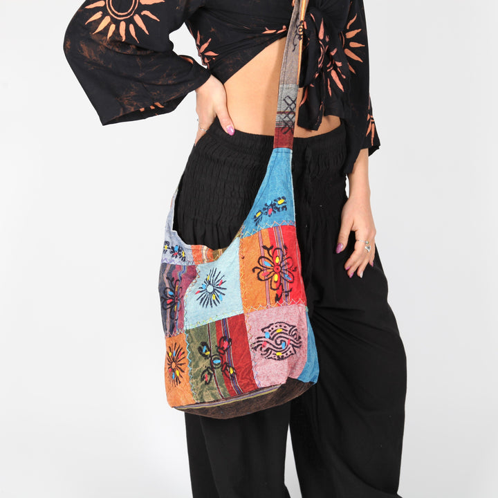 Patchwork Shoulder Bag