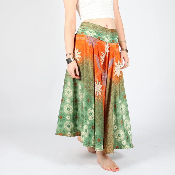 Recycled Sari Palazzo Trousers