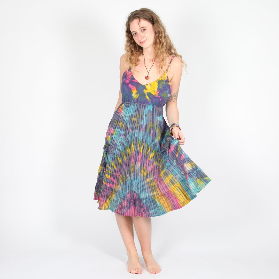 Tie Dye Pixie Mini Dress