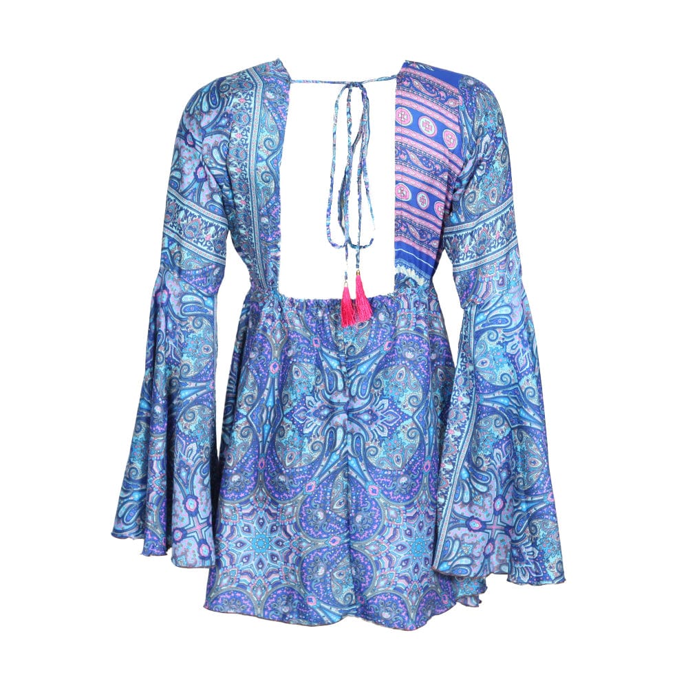 Paisley Bell Sleeve Blouse