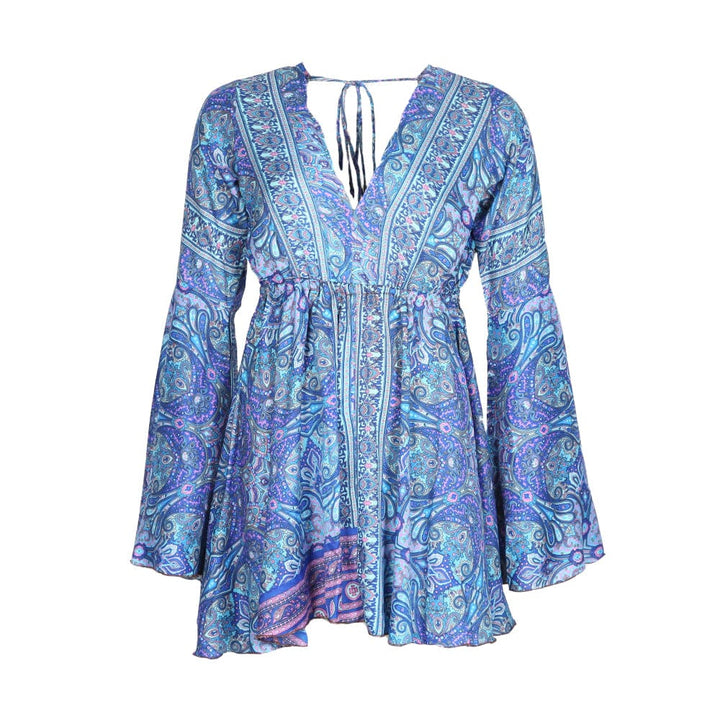 Paisley Bell Sleeve Blouse