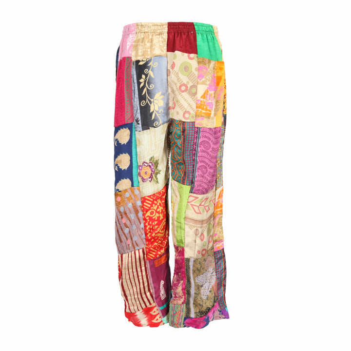 Sari Patchwork Jogger Trousers