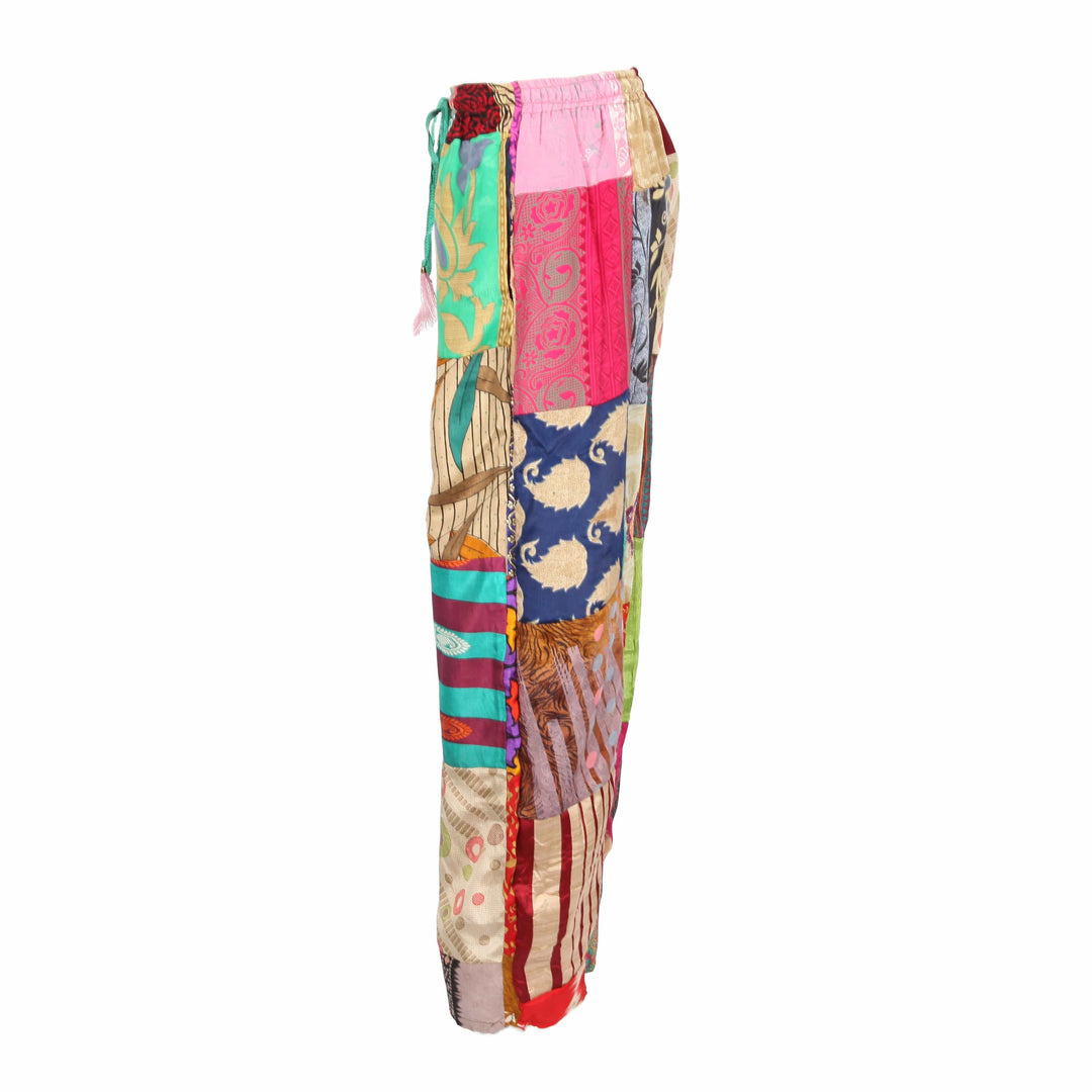 Sari Patchwork Jogger Trousers