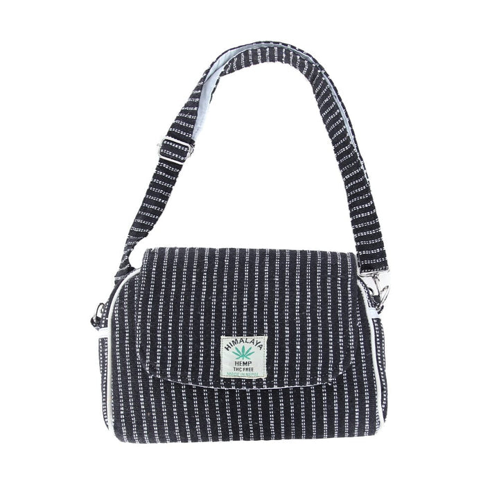 Hemp Stripe Shoulder Bag