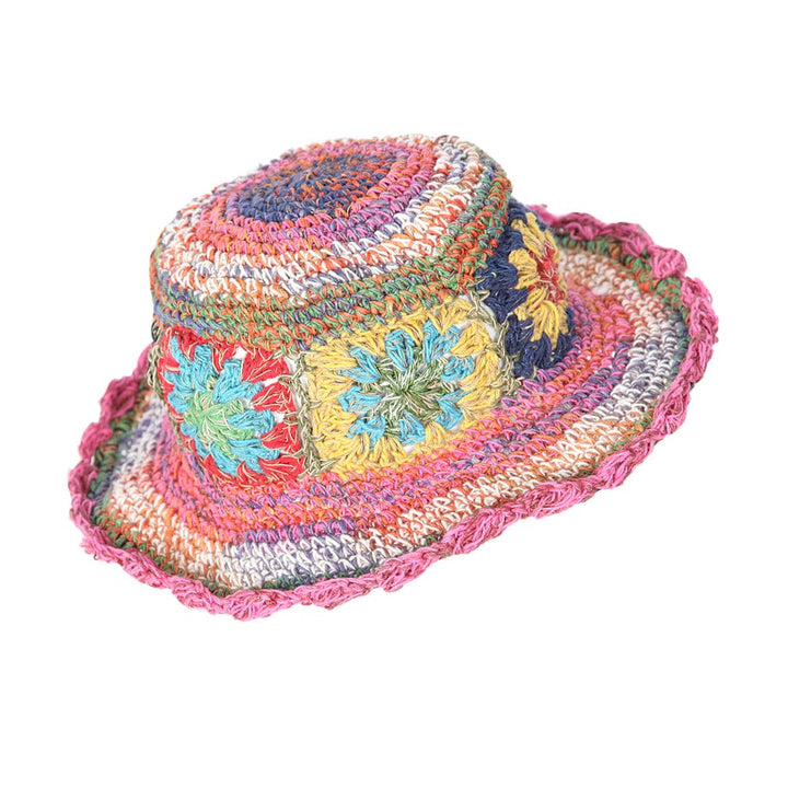 Crochet Woven Hat