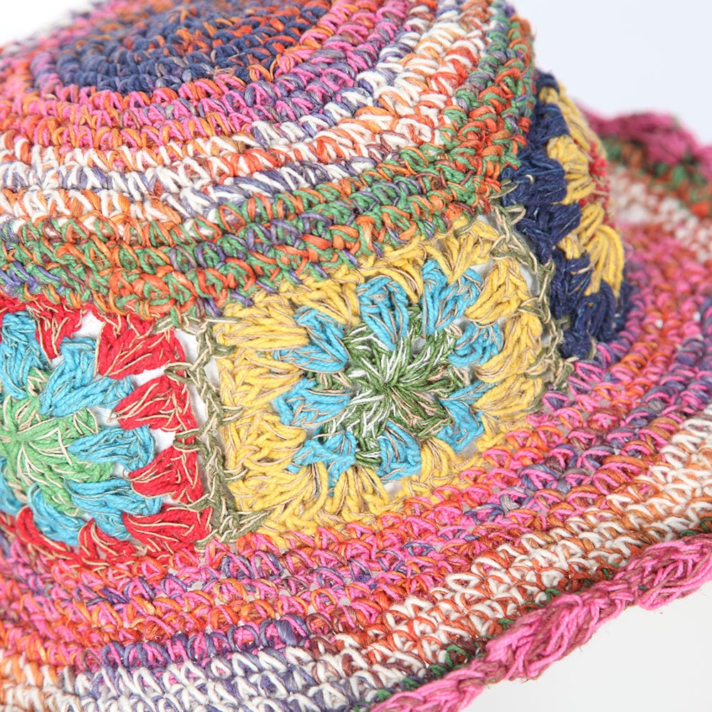 Crochet Woven Hat