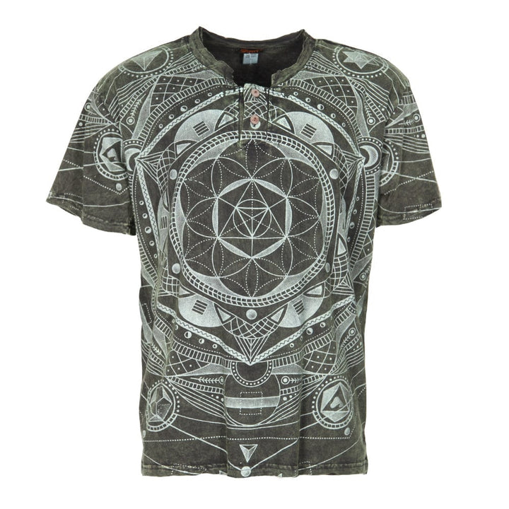 Overdyed Flower Of Life T-Shirt