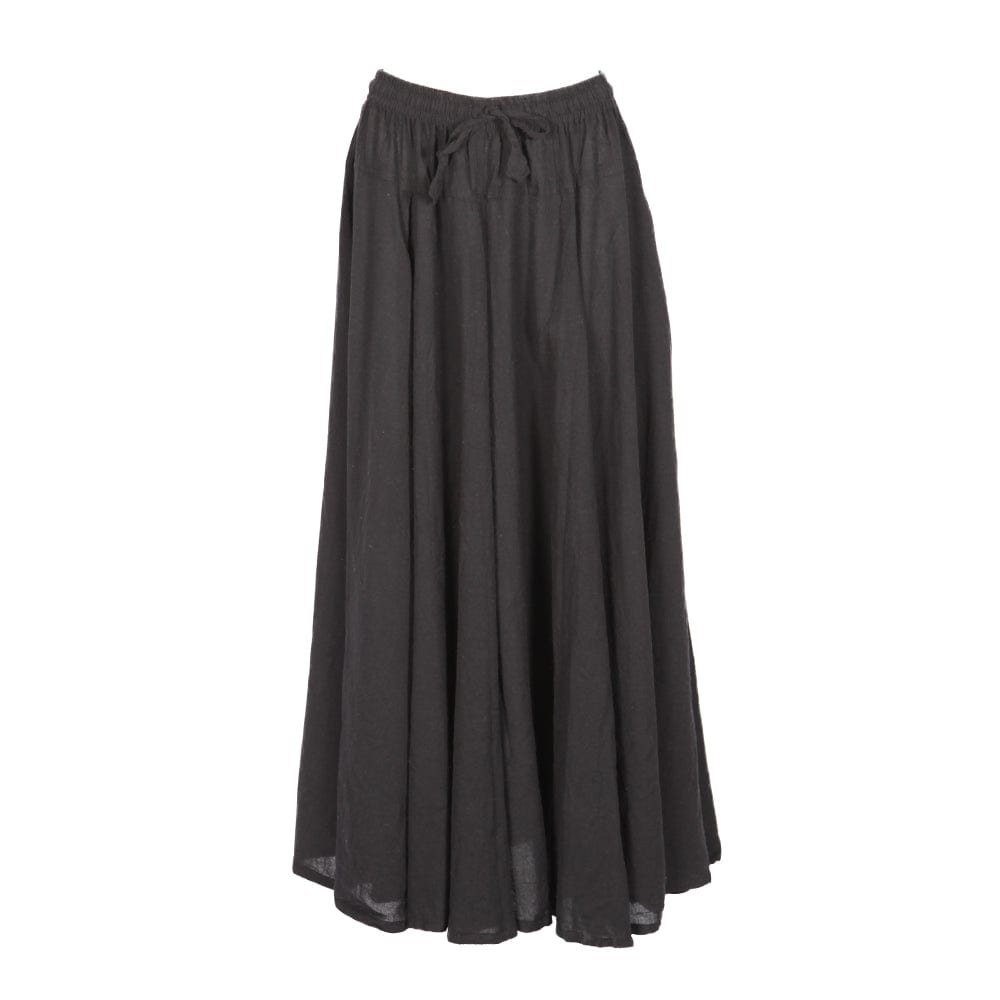 Ruffle Balloon Midi Skirt