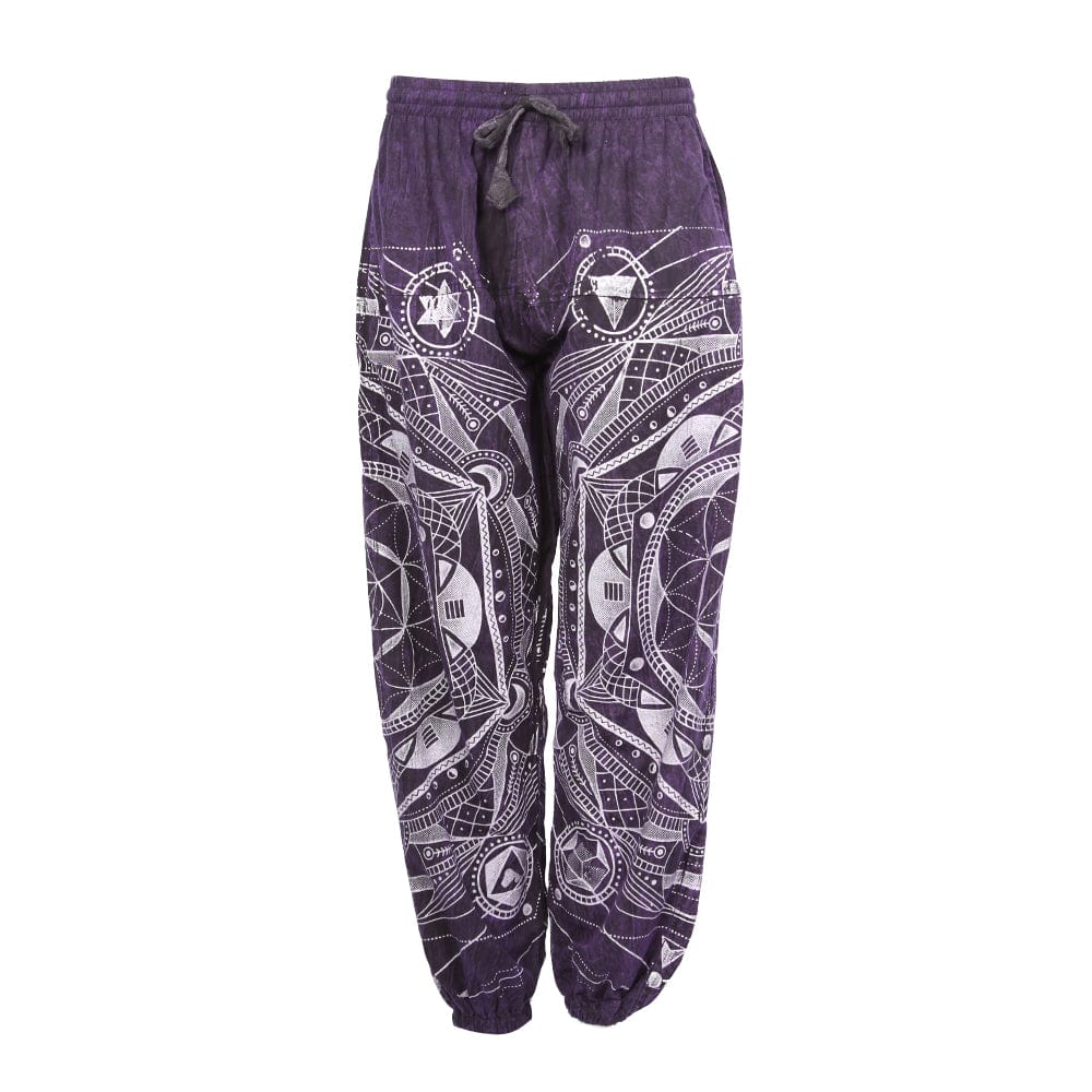 Printed Jogger Harem Pants