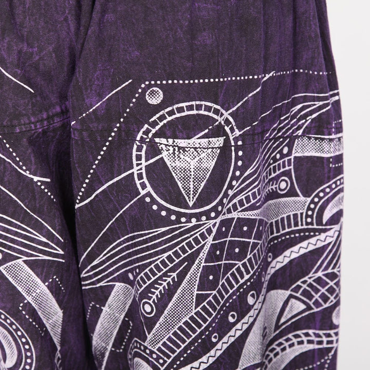 Printed Jogger Harem Pants