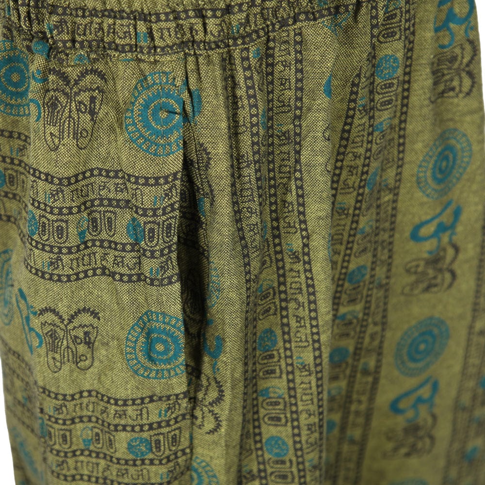 Screen Print Aladdin Pants