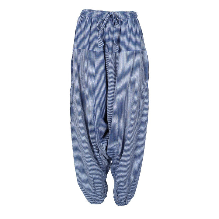 Striped Lounge Jogger Harem Pants..