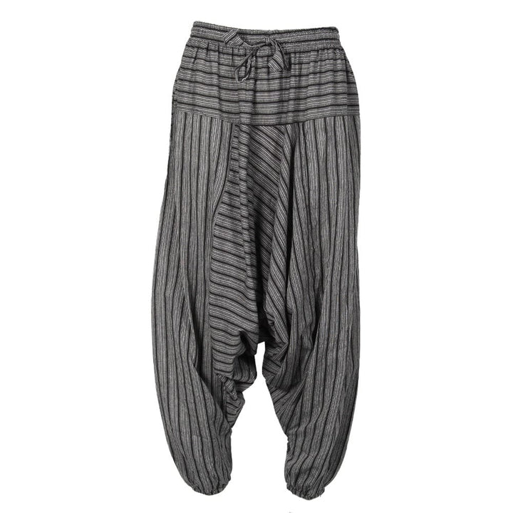 Black Stripe Alibaba Pants