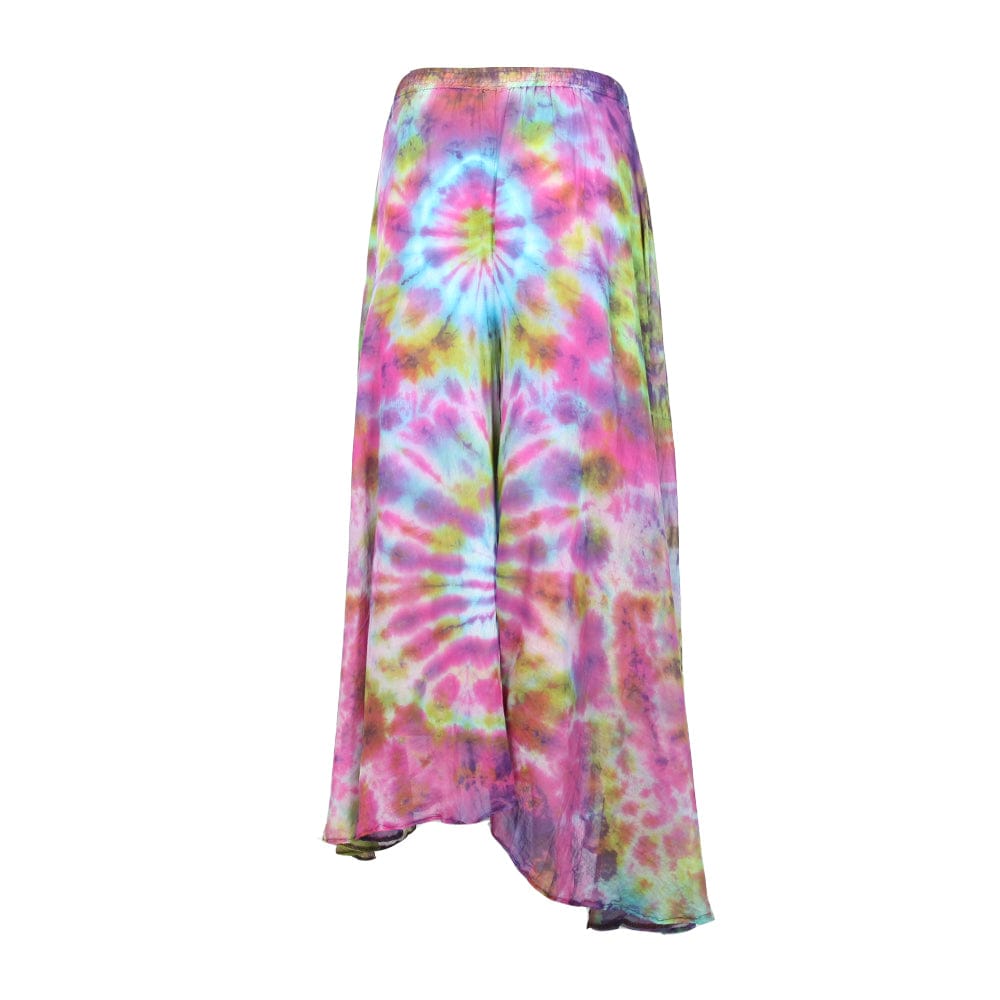 Marble Tie Dye Wide Leg Trousers