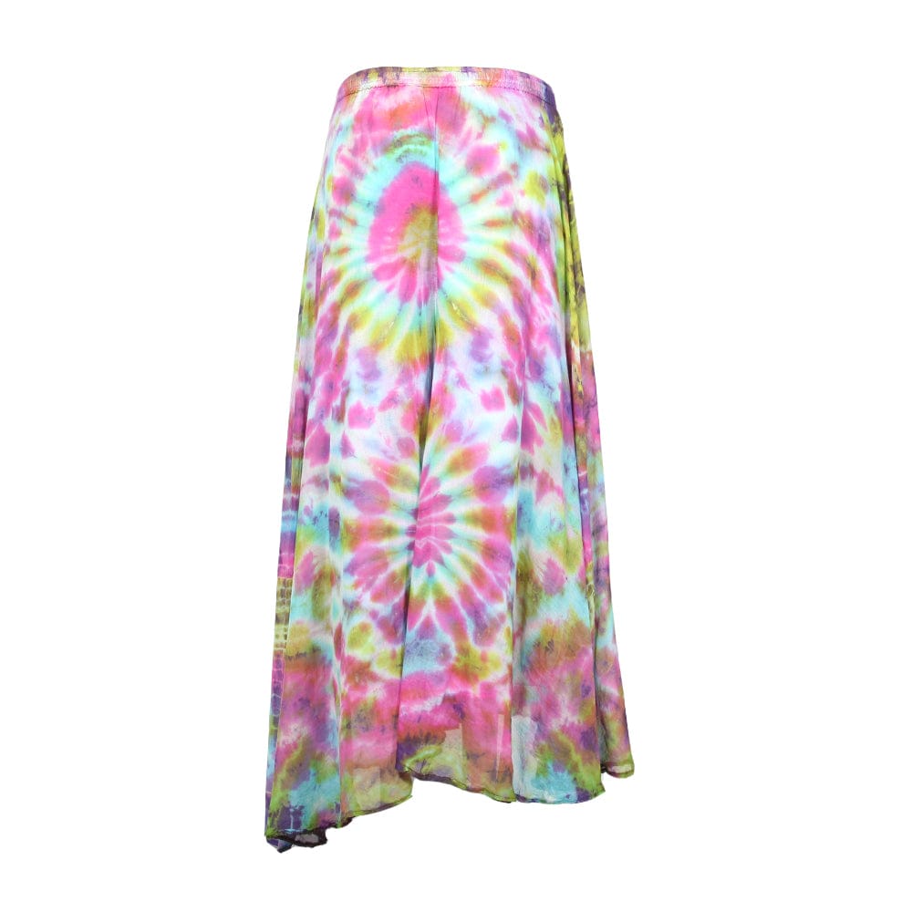 Marble Tie Dye Wide Leg Trousers