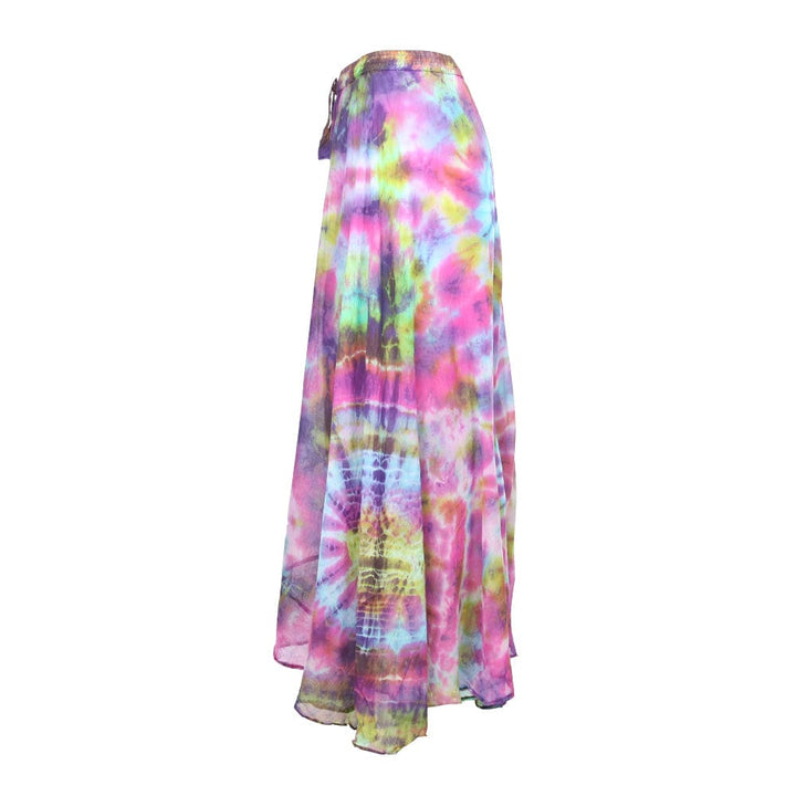 Marble Tie Dye Wide Leg Trousers