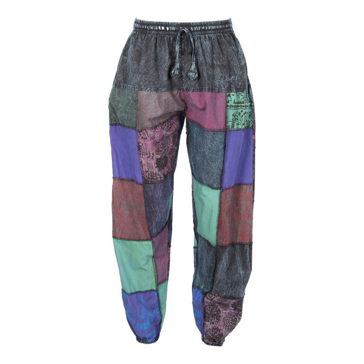 Men's Patchwork Genie Pants